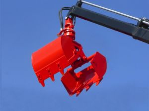 Crane grab bucket